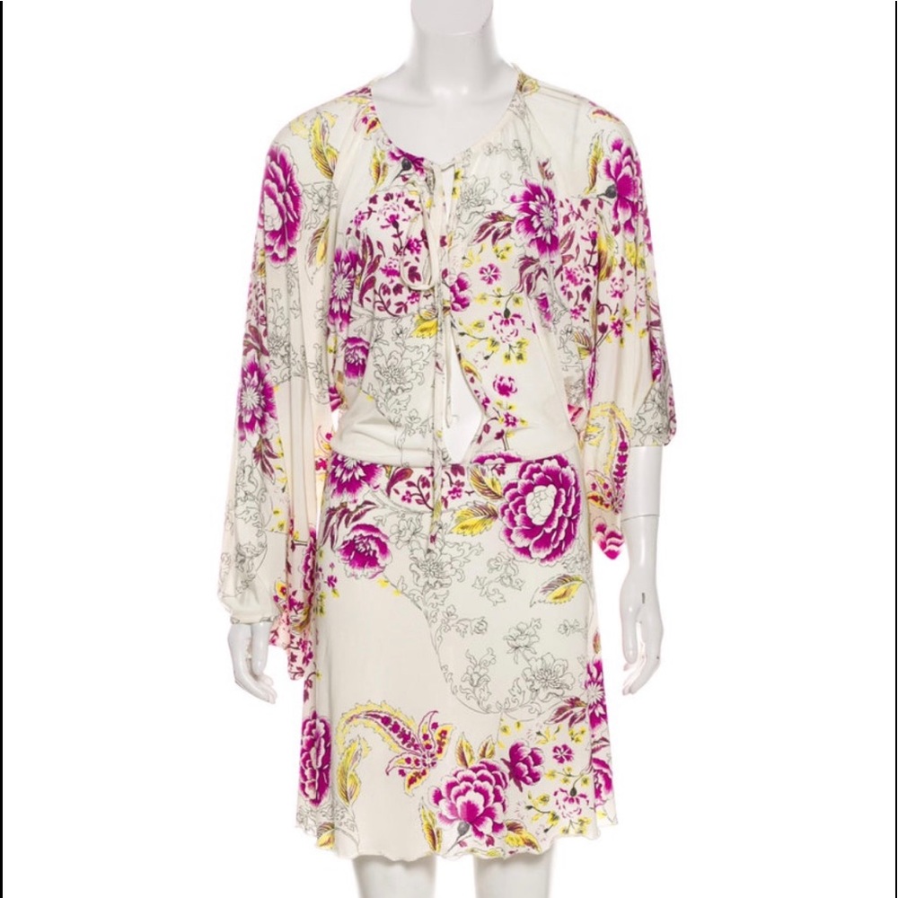 ETRO designer dress, floral. Show stopper - Picture 7 of 10